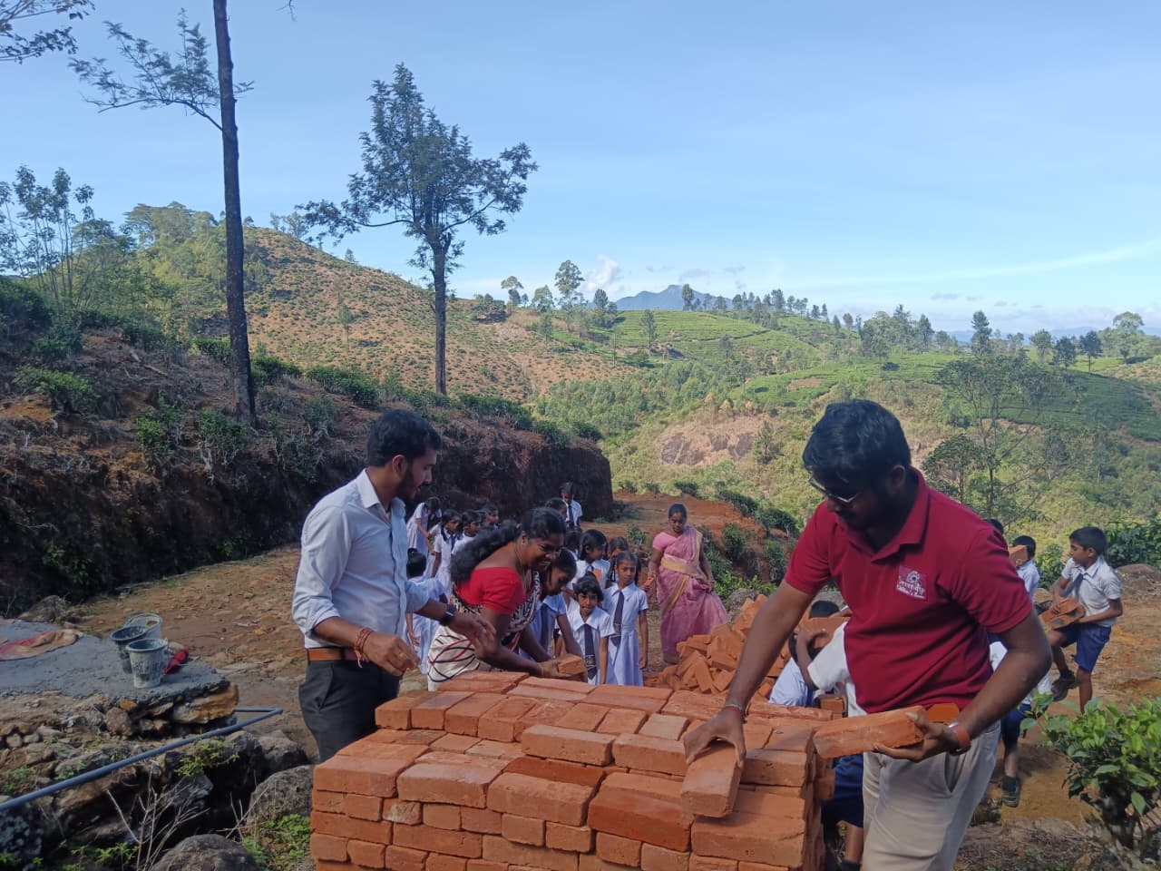 Uvakella Water Project - School building